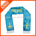 2016 OEM cheap polyester satin scarf